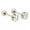Silver, variant on 1 Pair Titanium Steel Prong Cartilage Piercing Ear Studs Earrings Jewelry PiY=y=-5cm-Silver