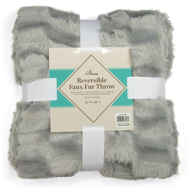 The Range Rabbit Faux Fur Throw