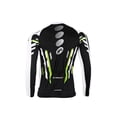 thumbnail image 3 of Sponeed Mens Cycling Jersey Set Long Sleeve MTB Riding Suits Reflective Cycle Tops 4D Padded Shorts Green XL, 3 of 8