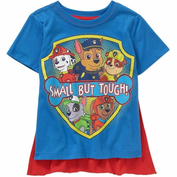 Nickelodeon Paw Patrol Short Sleeve Cape T Shirt Boy Size 5T
