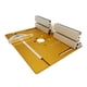 thumbnail image 5 of Placa de inserción de aluminio para mesa de fresadora, para bancos de carpintería, sierras de mesa y recortadoras. dorado, 5 of 9