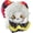 Pierrot - 5.1 Inch, variant on The Freak Circus Plush Collectible Figurine – Soft Pierrot Plushie Sculpture for Adult Collectors, Desk Decor & Gift (Pierrot - 6.69 Inch)