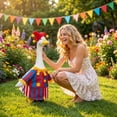 thumbnail image 6 of AZXY Porch Goose Outfit, 23" Porch Goose Clothes for Lawn Yard & Patio Decoration, Goose Clothing for Cement Plastic Lawn Goose Statue,Goose Clothes for Garden Porch Goose Figurine,Outdoor Home Decor, 6 of 6