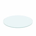 thumbnail image 6 of 36" Inch Round Tempered Glass Table,1/4" Inch Thick Flat Polished Edge,Coffee, Dining Table, 6 of 9