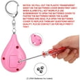 thumbnail image 2 of Personal Alarm,Personal Alarms for Women, 125 dB Loud Personal Alarm Keychain, 2 of 5