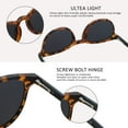 thumbnail image 3 of 2 Pairs Reading Sunglasses with UV400 Protection Lens for Women,Trendy Driving Sun Glasses Shades (Tortoise+Floral, +1.75 Magnification), 3 of 6