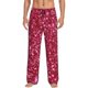 thumbnail image 1 of Fotbe Pink Glitter Pantalones de Pijama para Hombre, Pantalones de Dormir, Pantalones de Casa con Cintura Ajustable y Bolsillos-Small, 1 of 6