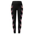 thumbnail image 4 of WILLBEST Leggings de Yoga de Cintura Alta Para Mujer, Mallas Estampadas Para Entrenamiento, Running, Deportes, Cómodos, Elásticos, Suaves, Transpirables, Ajuste Controlado Extra Grande, 4 of 4