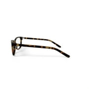 Walmart Womens FM17095 Demi Square Prescription Eyeglasses with Case, Brown Tortoise