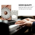 thumbnail image 3 of Miangastore 1 Pce Mesureur de Cordes de Piano Pratique Outil de Réglage de Piano Professionnel (Argent), 3 of 8