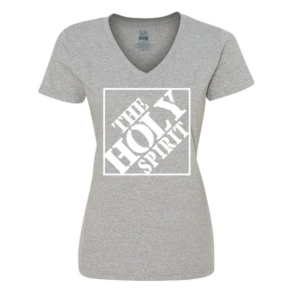 Inktastic The Holy Spirit Christian Women's V-Neck T-Shirt