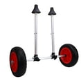 thumbnail image 1 of Boat Trailer Transport, Easy To Assemble Kayak Cart Anti Aging Adjustable Width Excellent Grip  for Small Boats, 1 of 7