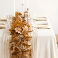 thumbnail image 4 of Fall Garland Artificial Maple Leaf Vine Fall Hanging Decor for Mantel Fireplace Staircase Autumn Thanksgiving Harvest Home Decor 71in, 4 of 7