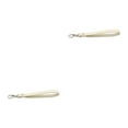thumbnail image 3 of kurtrusly Bag Strap Made Top-grade Ensuring Durability And Style PU Wrist Bag Strap Purse Bag Belt Easy To Connect Simple Beige 2Set, 3 of 6