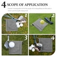 thumbnail image 4 of FUTUREORYY Microfiber 1Set Golf Towel for Multipurpose Wiping and Cleaning 11.8X5.5X0.4in, 4 of 4