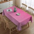 thumbnail image 2 of Pink Gradient Leopard Print Rectangle Tablecloth 60"x84",Waterproof Polyester Rectangle Table Cloth, Wipeable Spillproof Polyester Tablecloth for Dining, Camping, Indoor and Outdoor, 2 of 5