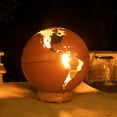 thumbnail image 4 of Fire Pit Art TR-Electronic AWEIS - LP 40 x 36 in. 200K BTU Third Rock Penta 24 Fire Pit, Iron Oxide Patina - Electronic AWEIS - Liquid Propane, 4 of 5