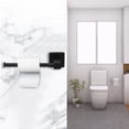thumbnail image 2 of Tissue Rack, 201 Stainless Steel Large Load Bearing Stable Structure Roll Holder Square Hole Mount  For Shower Room For Kitchen, 2 of 8