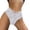 White, variant on Gkeoshab Women's Cotton Underwear High Waist Lace Underwear For Women Breathable Bikini Lightweight Soft Hipster Panties S M L