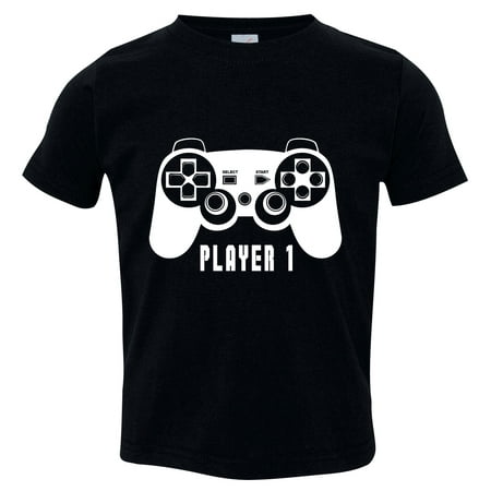 Texas Tees Brand: Gamer Shirt for Big Brother, Player 1 Shirt, Includes size 12-18