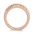 thumbnail image 2 of Sterling Silver Pink-Plated Domed Ring, 2 of 4