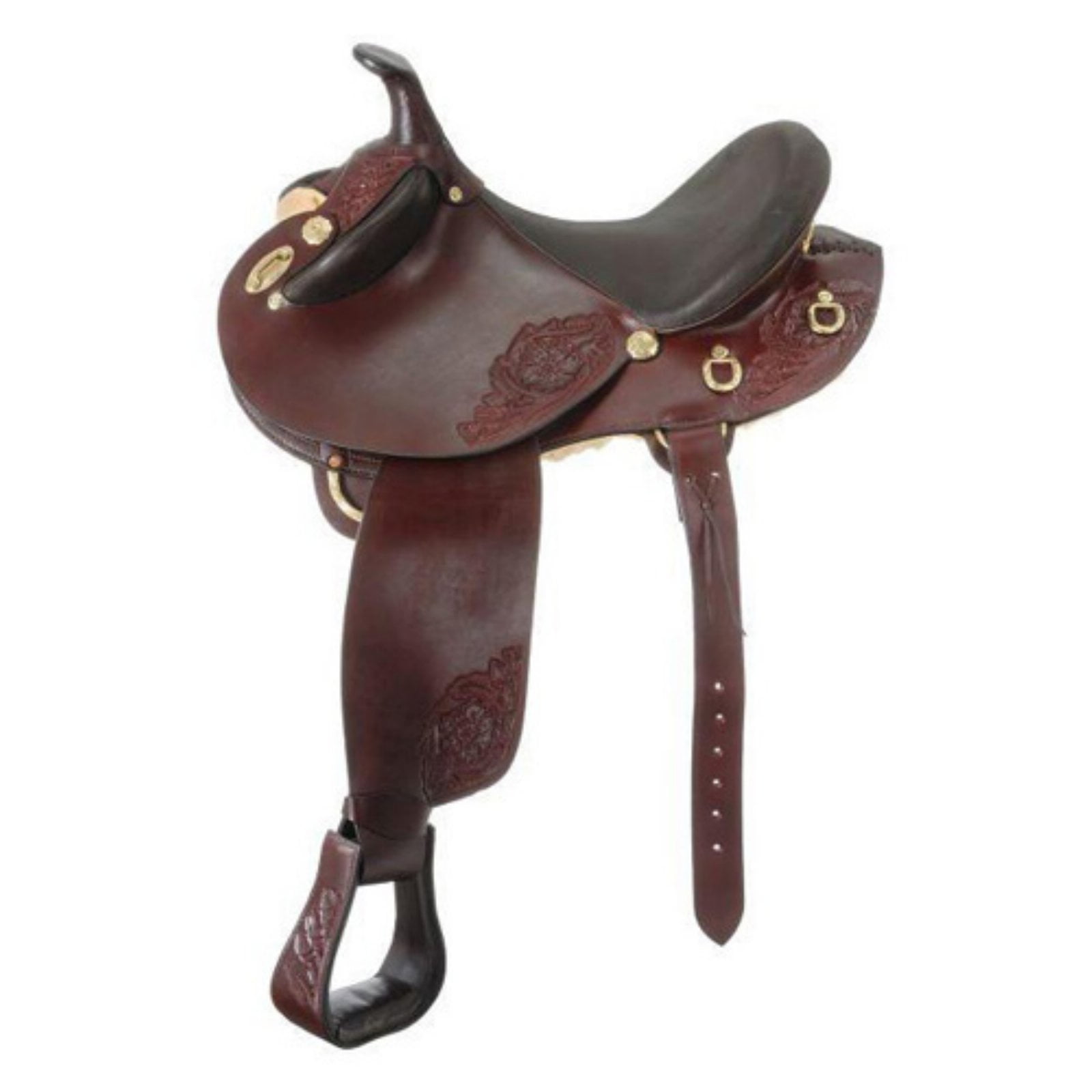 Australian Saddle Pad Brown Deluxe Fleece Outrider Collection