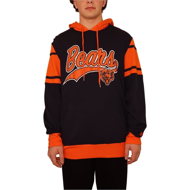 STARTER Sudadera con capucha para hombre de los Chicago Bears, azul, grande