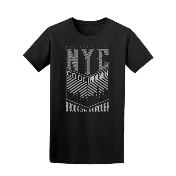N Y C Cool Life  T-Shirt Men -Image by Shutterstock, Male Small