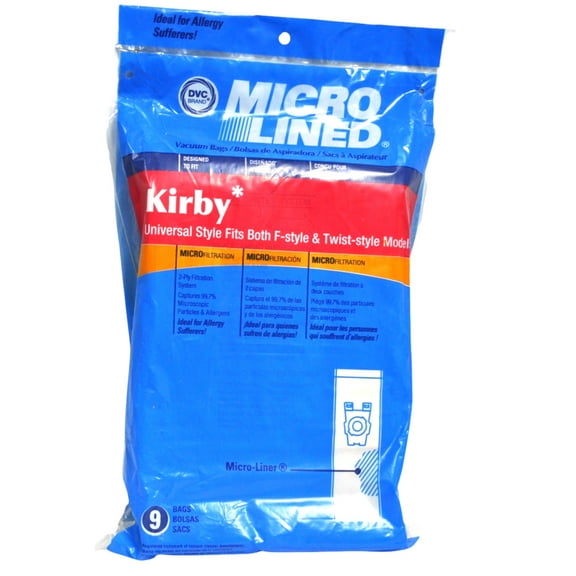 DVC Vacuum Bags Designed To Fit Kirby F-Style and Twist-Style Models 486972
