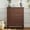 Brown, variant on CBJCBJ 31.5" 5 Drawers Dressers, Large Floor Mid-Century Chest of Drawers for Bedroom, Hallway, Brown