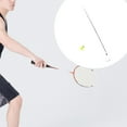 thumbnail image 6 of funtasica Badminton Trainer Badminton Single Player Training Portable Adjustable Height Badminton Trainer Equipment for Indoor Beginner, 6 of 8