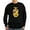 Black, variant on - Phi Sigma Pi Full Color Sweatshirt - Classic Crew Neck Sweatshirt