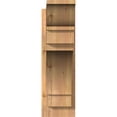thumbnail image 2 of Ekena Millwork 7 1/2"W x 24"D x 24"H Merced Smooth Traditional Outlooker, Western Red Cedar, 2 of 4
