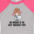 thumbnail image 4 of Inktastic Best Hygienist Ever Mommy Girls Baby Bodysuit, 4 of 5