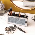 thumbnail image 2 of Soporte para brochas de maquillaje SHYFOY de 4 compartimentos con diamantes triturados, 2 of 6