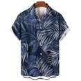 thumbnail image 3 of Wancir Shirts for Men Short Sleeve Button Down Dress Shirt Regular Fit Business Casual Shirts Summer Beach Tee Shirts, 3 of 3