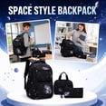 thumbnail image 4 of Kids' Backpack for Boys Girls Elementary School Bags for Boys Bookbags Primary Students Children Backpack Galaxy Lightweight Water Resistant Kids School Bags, 4 of 6