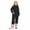 Black, variant on Snow Suit for Kids Winter Warm Toddler Snowsuit Fashion Girls Boys Ski Suit Lightweight Windproof Hooded Snowsuit Jumpsuit for 5-6 Years