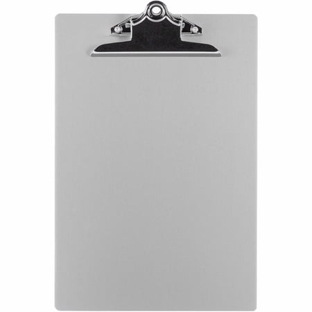 Business Source, BSN86259, Aluminum Clipboard, 1 Each, Silver