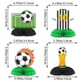 thumbnail image 2 of Football Birthday Party Decorations Kit, Soccer Themed Birthday Supplies for Kids Ages 3-12 with Banner Tablecloth Balloons, Green White Sports Party Decor for Indoor Outdoor Team Celebrations, 2 of 5