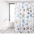 thumbnail image 1 of Cortinas de Ducha, Forro de Cortina de Ducha, Cortina de Ducha Impermeable, Cortina de Ducha con Ganchos, Cortina de Ducha antimoho, Cortina de Ducha con Peso 180x180 cm brillar  Electrónica, 1 of 5