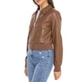 thumbnail image 6 of S.E.B. by Sebby Faux Leather Jacket, Lightweight Bomber (Women’s), 6 of 6