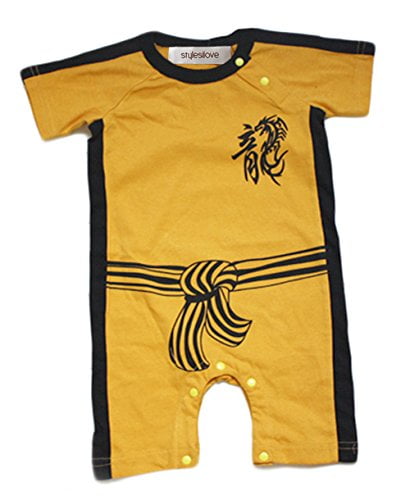 bruce lee jumpsuit baby