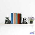 thumbnail image 3 of Handmadetneonsign Climber Metal Bookends Climber Name Bookend, Climbing Mountain Table Sign, Bookshelf Decor 75912, 3 of 4