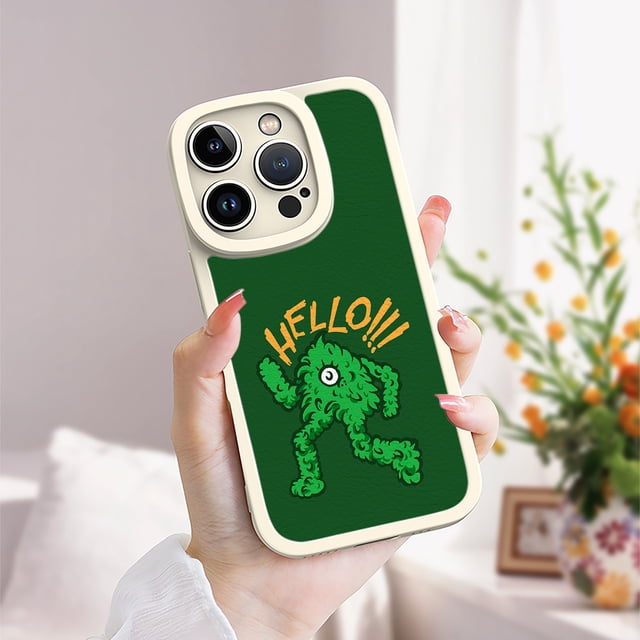 Destaca entre la multitud con nuestra funda para teléfono de TPU con patrón de dibujos animados, compatible con la serie iPhone