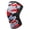 Red, variant on Men's Women's Knee Sleeve Compression Knee Brace for Running Sports Workout Joint Pain Relief and Muscle Support Comfort Dark Gray L