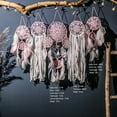 thumbnail image 2 of 5PCS Dream Catcher Set with LED Light String, Boho Handmade Macrame Dream Catchers,Wedding Party Favor,Nursery Decor,Baby Shower,Birthday Gift,Bedroom Wall Ornaments, 2 of 6