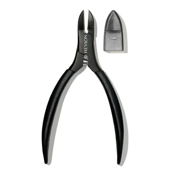 Revlon Comfort and Control Nail Nipper, Easy to Use Trimmer for Smooth Nails