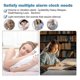 thumbnail image 5 of Loud Alarm Clock for Heavy Sleepers Adults,Dual Alarm Clock with Bed Shaker,for Bedrooms,6.5In Large Display with Dimmer, 5 of 5