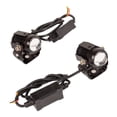 thumbnail image 1 of Faros Auxiliares Kinlley Motocicleta Laser Luz Blanca Amarilla Negro, 1 of 9